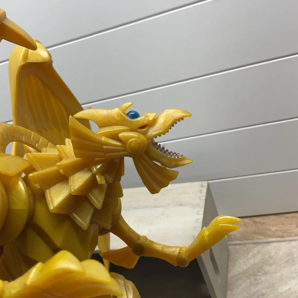 Mattel Yu-Gi-Oh The Winged Dragon of Ra Gold Action Figure 11 inch Vintage 1996